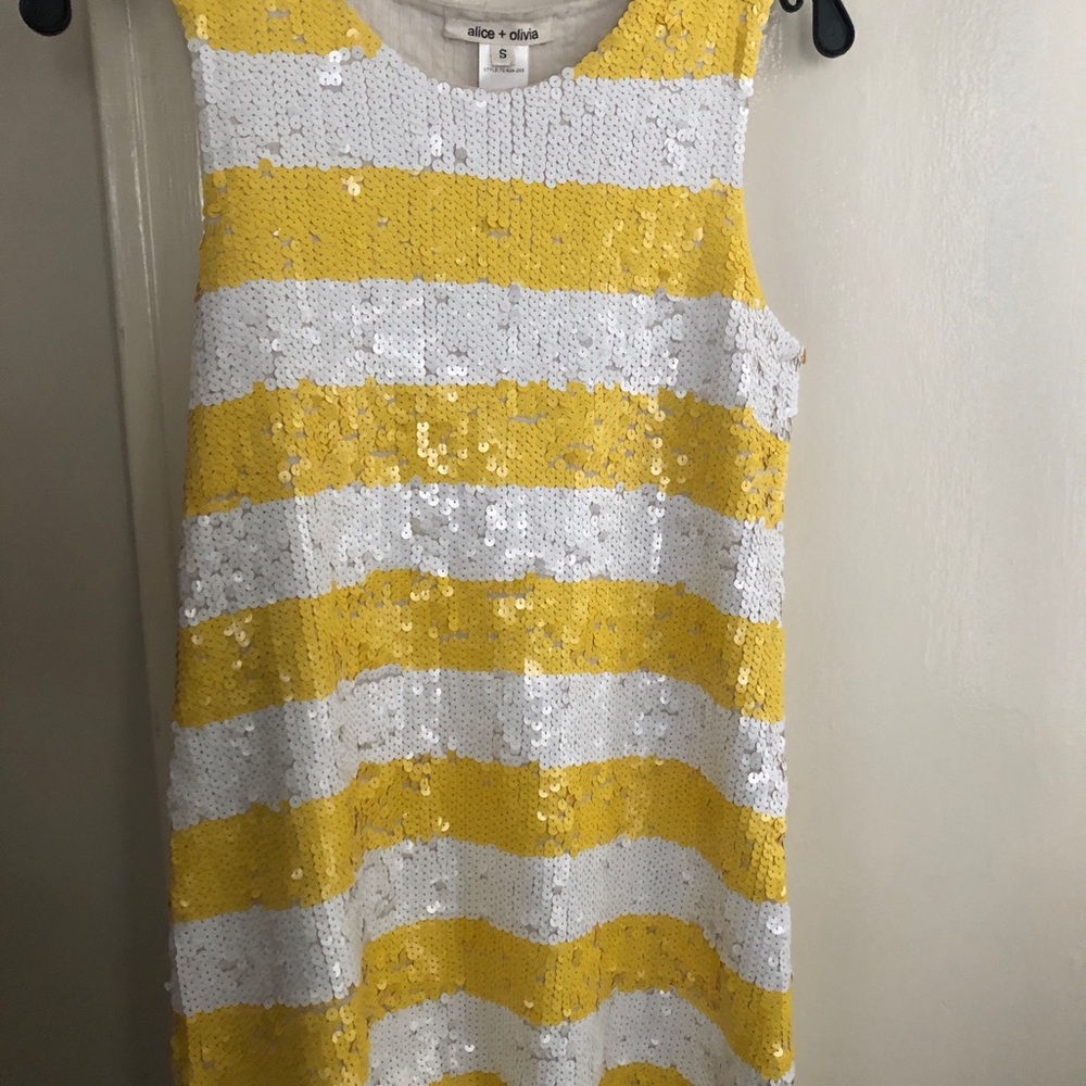 Alice + Olivia sequin mini